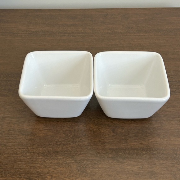 2 PAMPERED CHEF SIMPLE ADDITIONS CONDIMENT DIP SERVING BOWLS - Picture 1 of 5